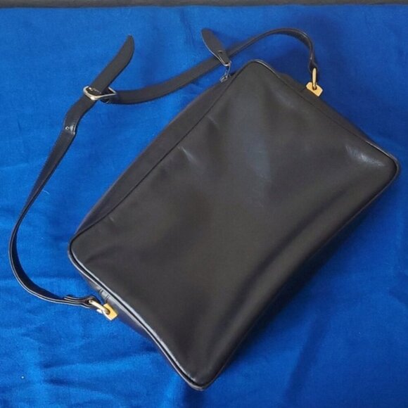 VTG Morris Moskowitz Black Genuine Leather Purse - Picture 6 of 13